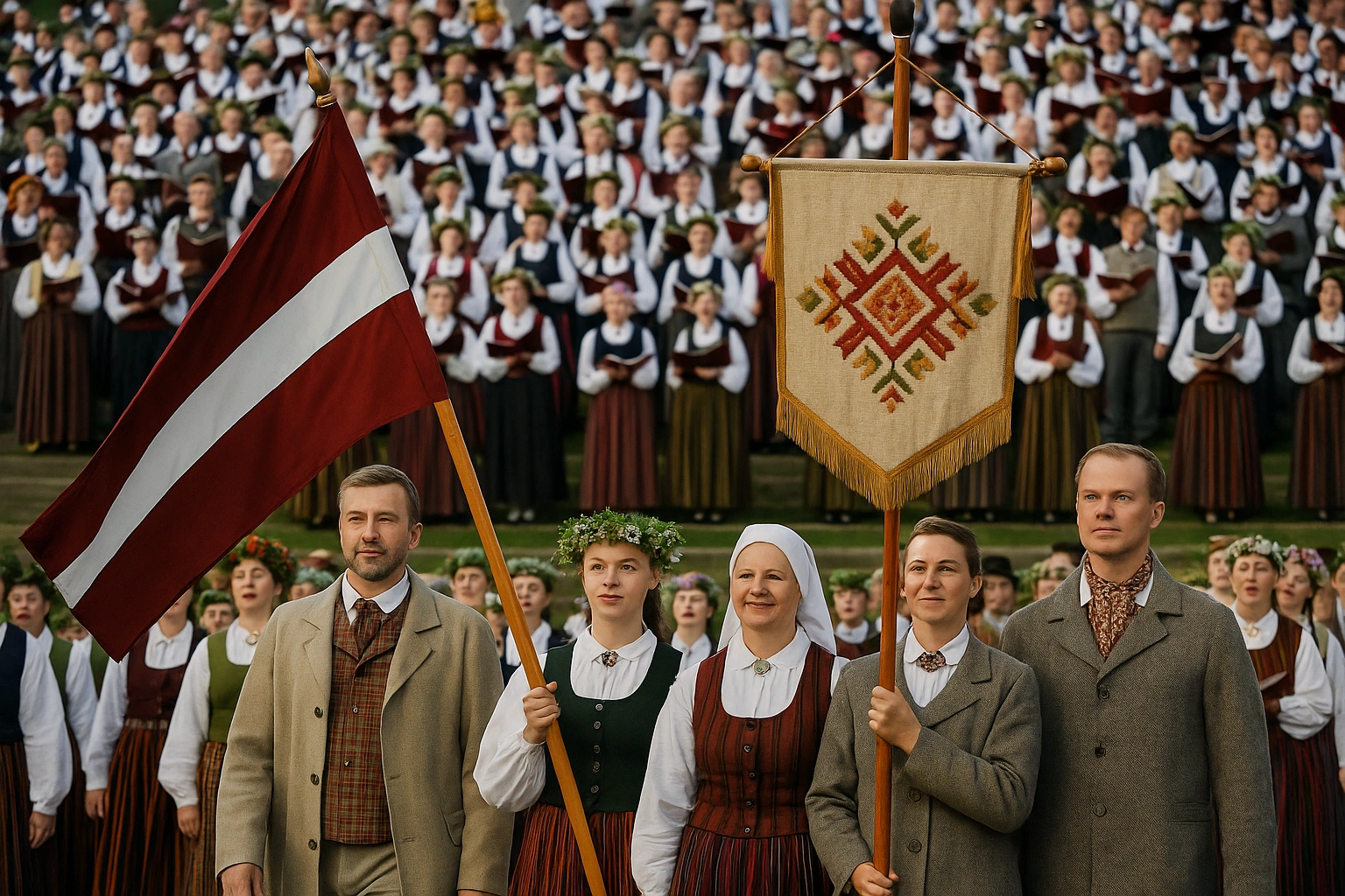 Dziesmu svētku nozīme latviešu identitātē